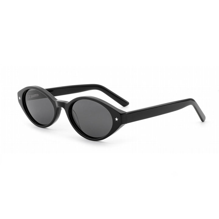 Dame solbrille i ovalt retro-design med høyeste UV-beskyttelse Luvikno
