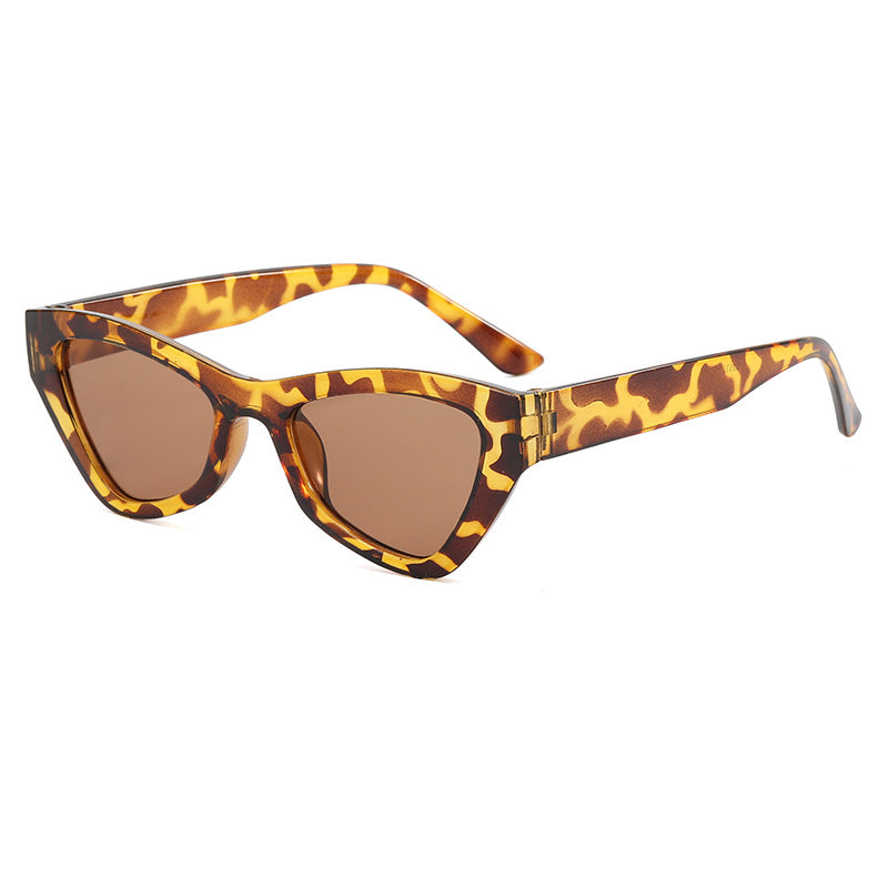 Damen trendy Cat-Eye solbrille Luvikno