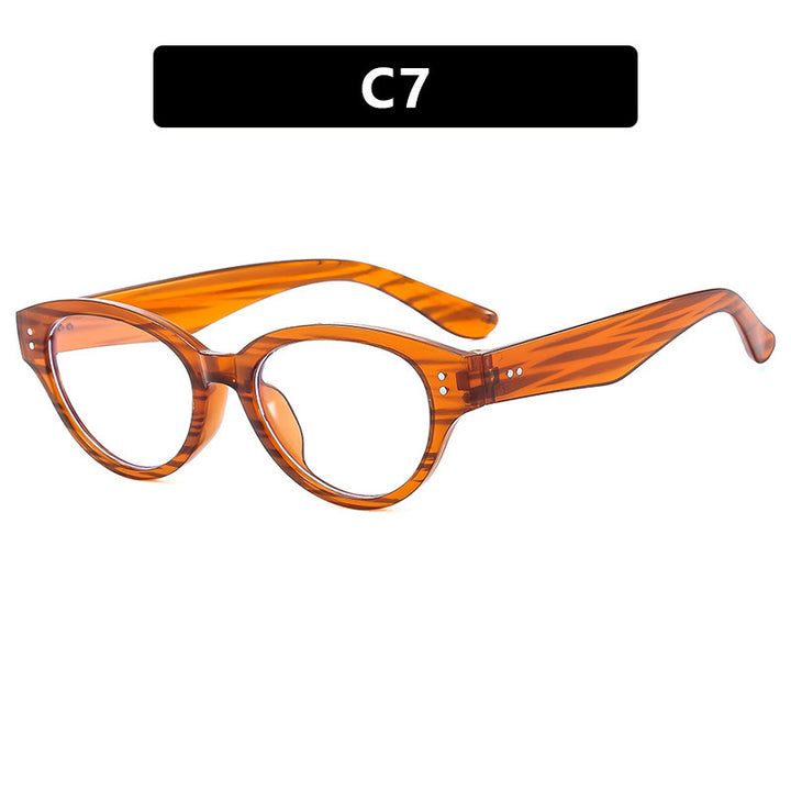 Dame Cat-Eye solbriller i elegant design med bred ramme Luvikno