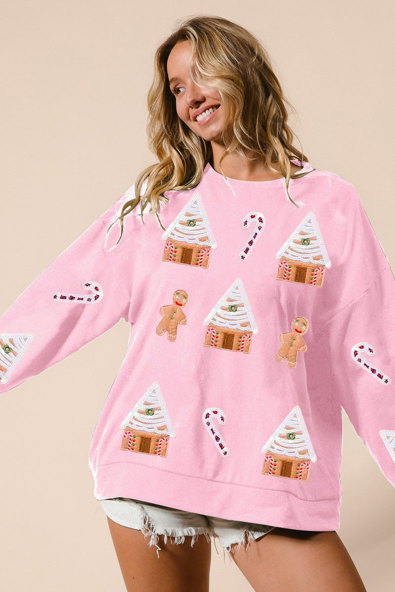 Luvik | Fleece Pepperkakegutt Julegenser