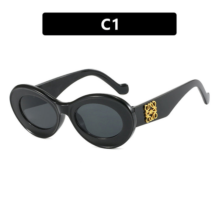 Dame elegant buet solbrille Luvikno