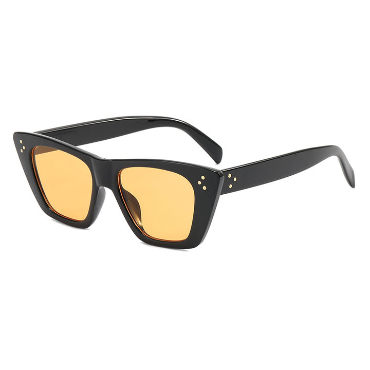 Dame motetrend Cat-Eye solbriller med UV-beskyttelse og stilfullt design Luvikno