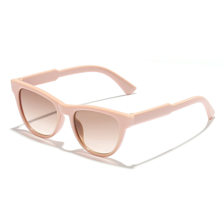 Damer moteriktige solbriller i elegant transparent design Luvikno