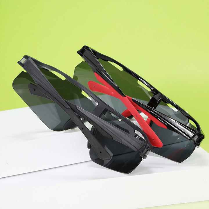 Dame sport solbrille med ergonomisk ramme og høy grad av UV-beskyttelse Luvikno