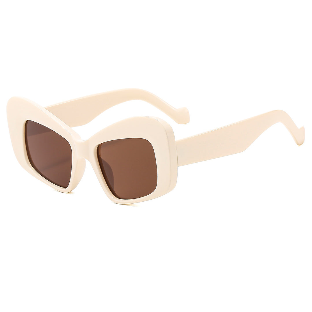 Dame Motek solbrille i vintage-stil Luvikno
