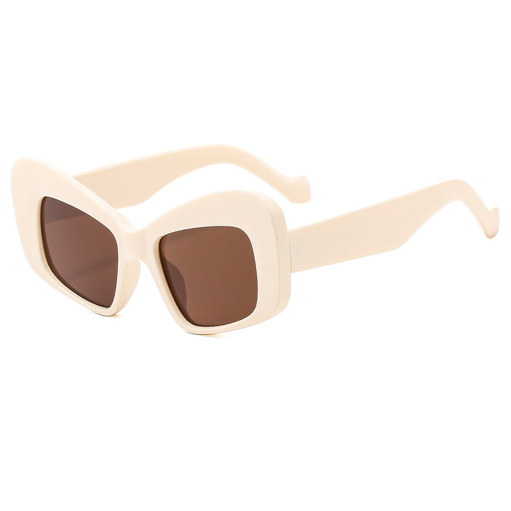 Dame Motek solbrille i vintage-stil Luvikno