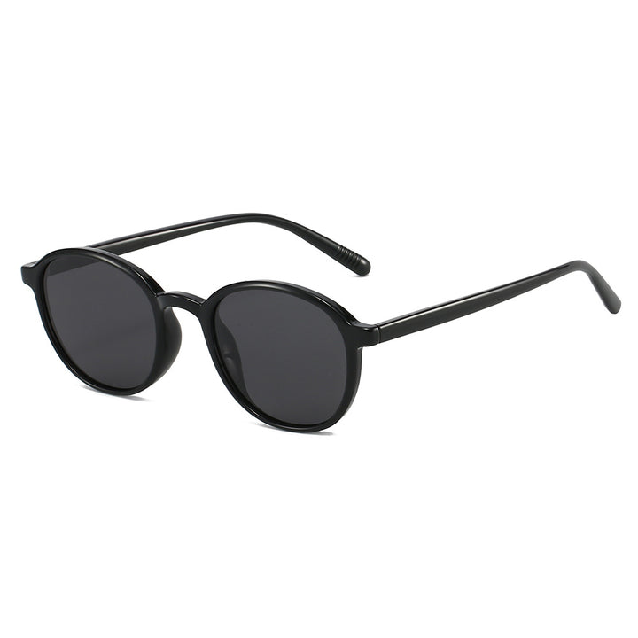 Dame moteriktig solbrille i klassisk ovaldesign Luvikno