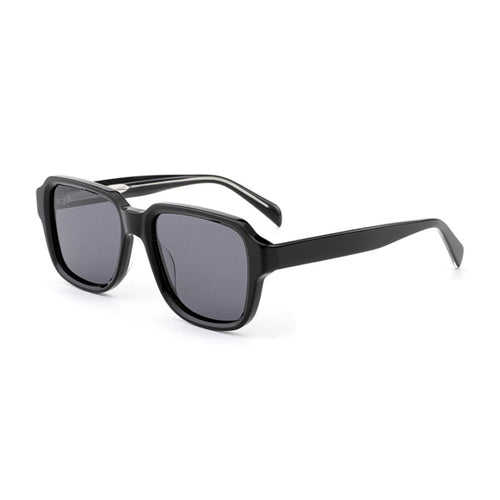 Dame kvadratisk solbrille med moderne mønster Luvikno
