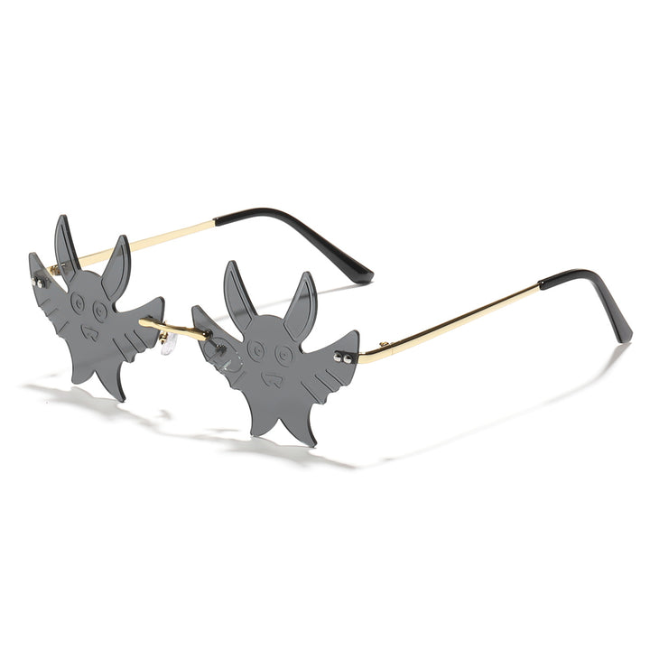 Dame unik solbrille med dyredesign Luvikno