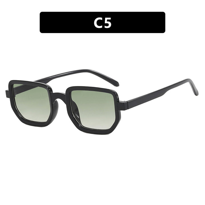 Dame geometrisk solbrille med moderne ramme og beskyttende glass Luvikno
