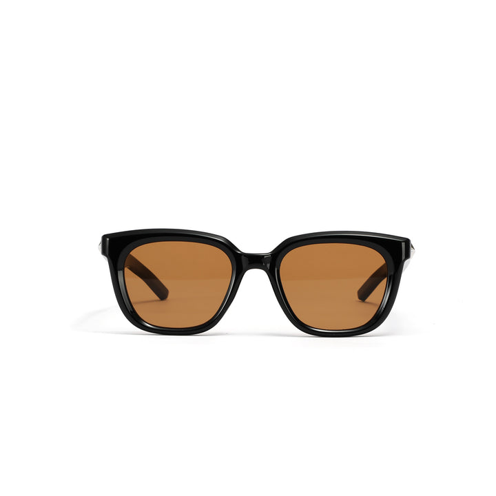 Damer moteriktig transparent solbrille med smal ramme og UV-beskyttelse Luvikno