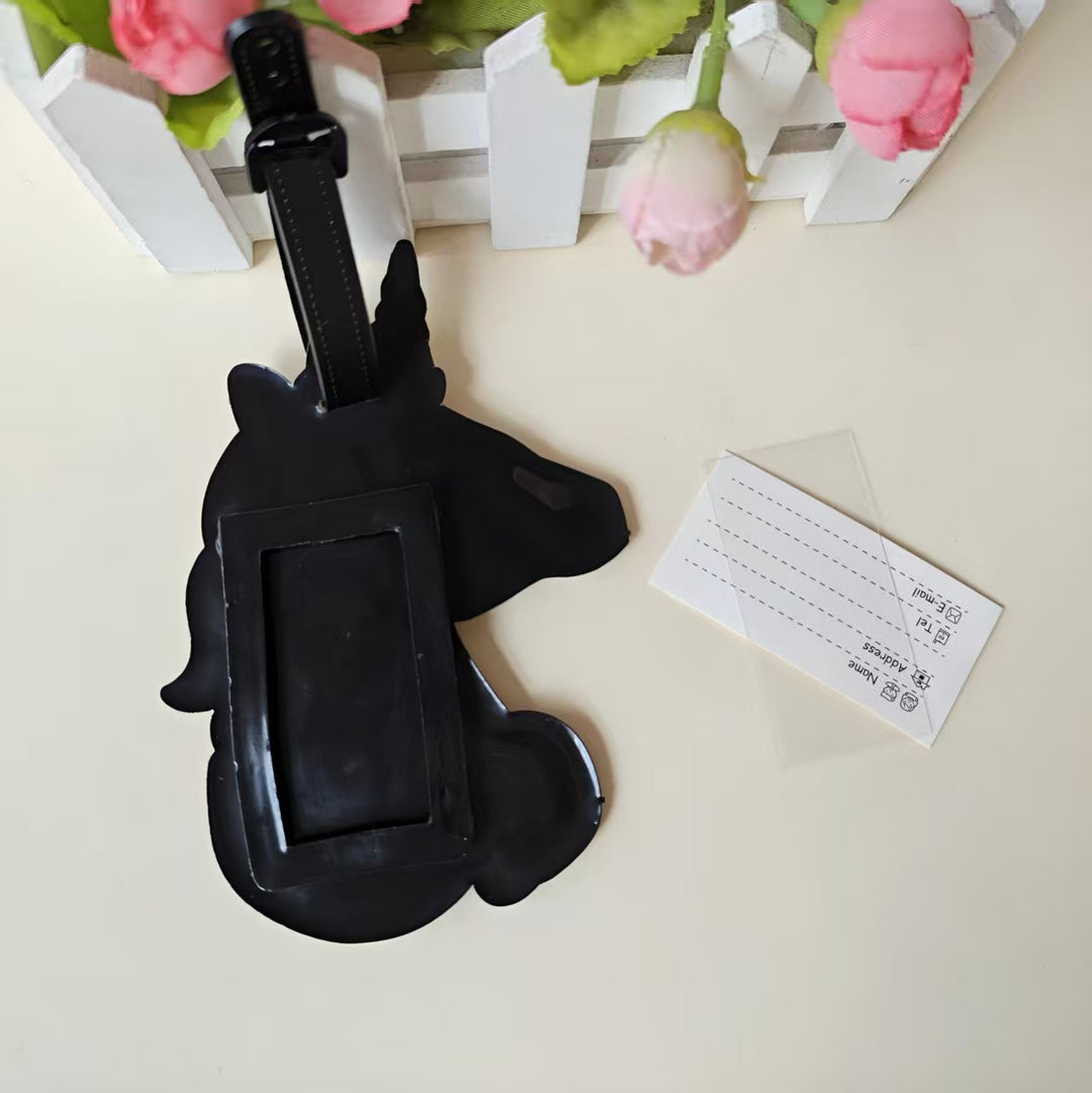 Unisex Bagasjeanheng i lekent enhjørningdesign Luvikno