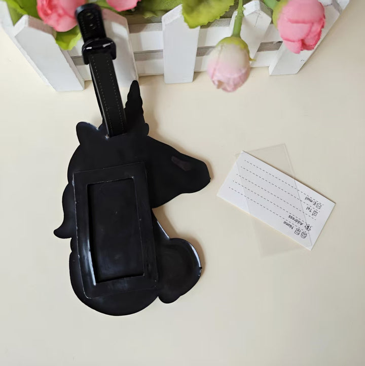 Unisex Bagasjeanheng i lekent enhjørningdesign Luvikno