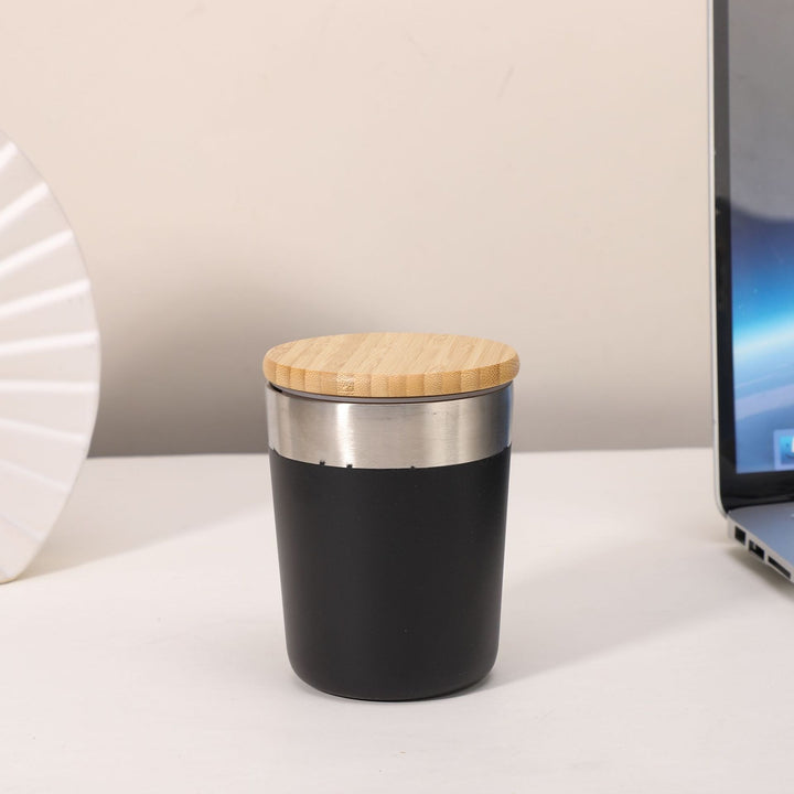 Dame Isolert kaffekopp med bambuslokk Luvikno