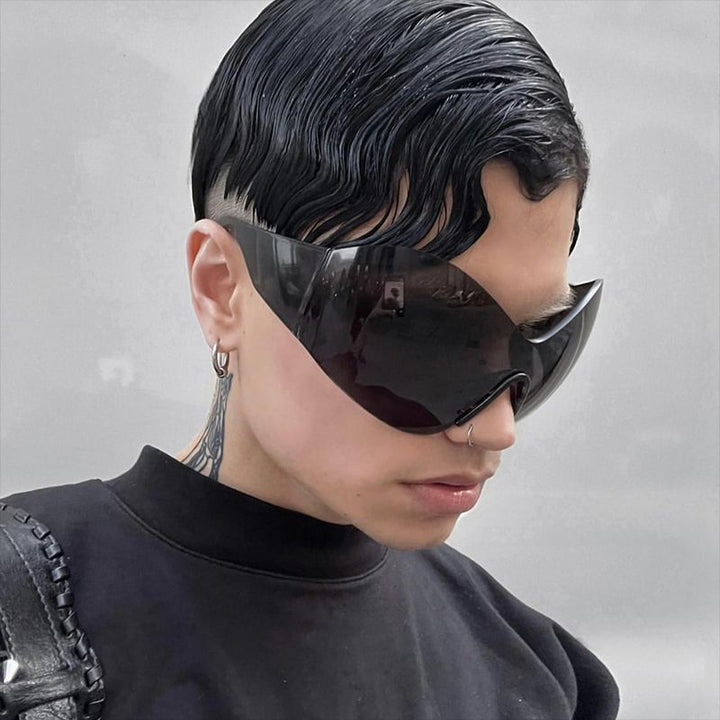 Dame futuristisk solbrille Luvikno