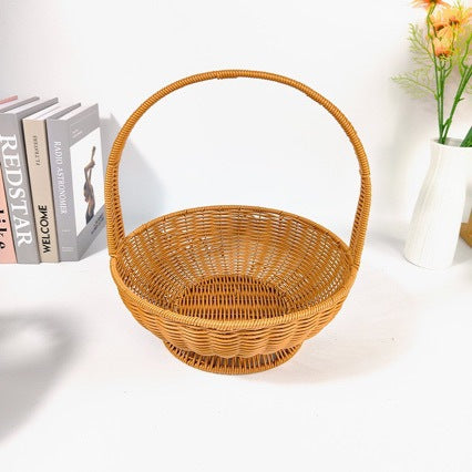 Unisex Finere Rattanserveringskurv Luvikno