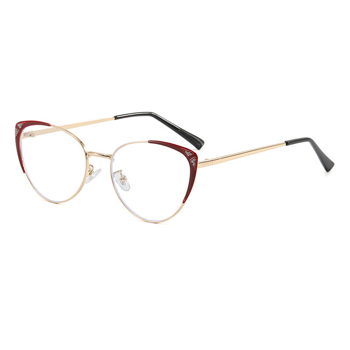 Damer Modische Cat-Eye Briller med unikt design Luvikno