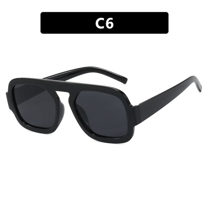 Dame moteriktig solbrille i moderne retro-stil Luvikno