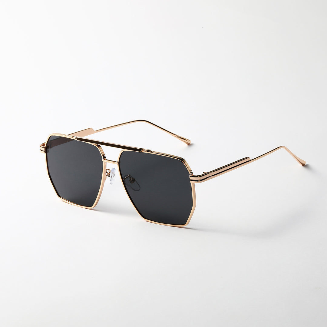 Damer elegant sekskantet solbrille Luvikno