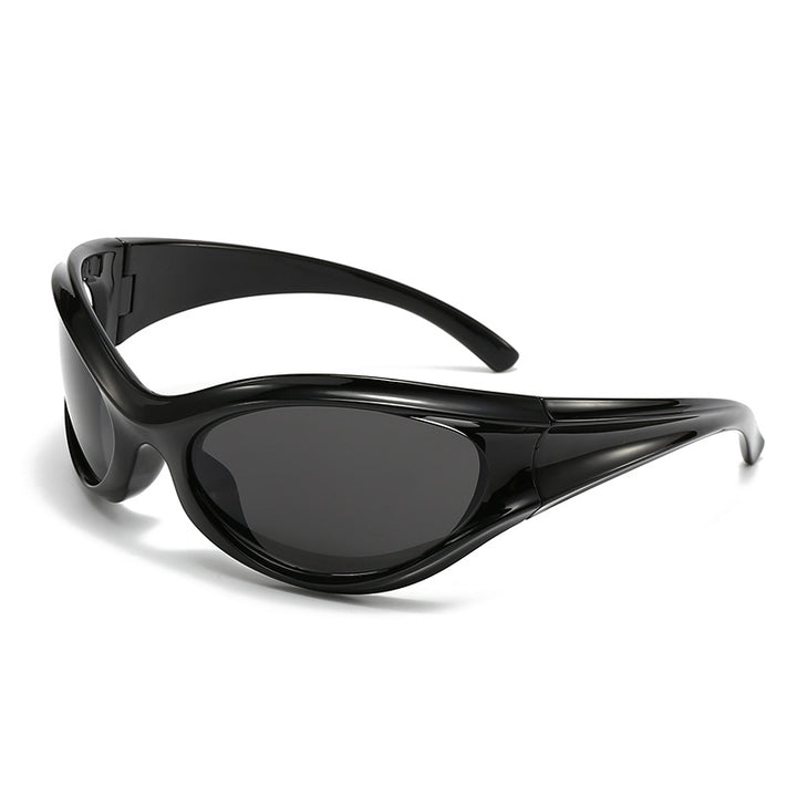 Dame sporty solbriller med aerodynamisk design og UV-beskyttelse Luvikno