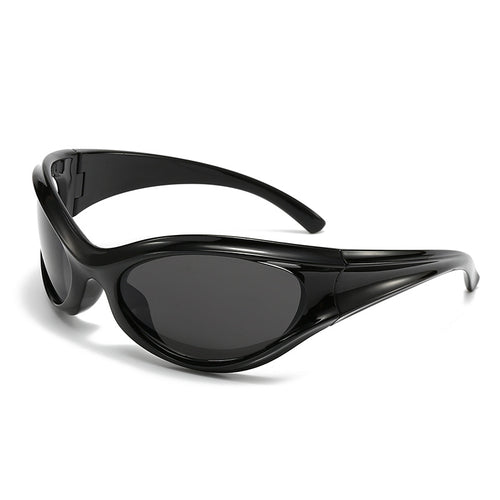 Dame sporty solbriller med aerodynamisk design og UV-beskyttelse Luvikno