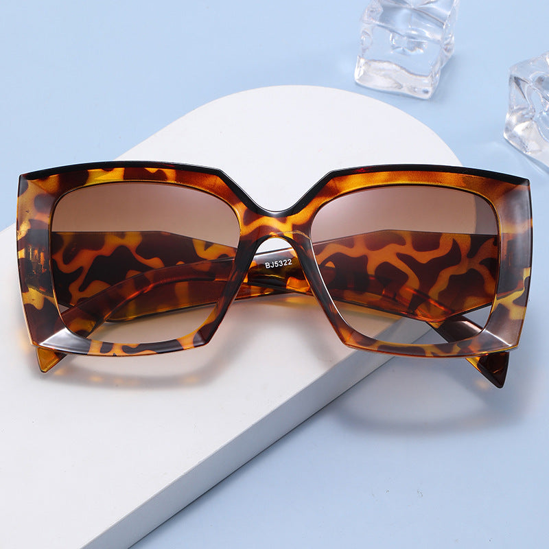 Damer Ekstraordinær Oversized-solbrille i moderne design Luvikno