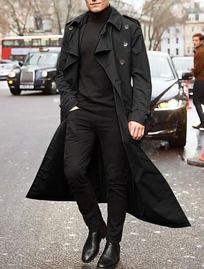 Luvik | Herre klassisk trenchcoat
