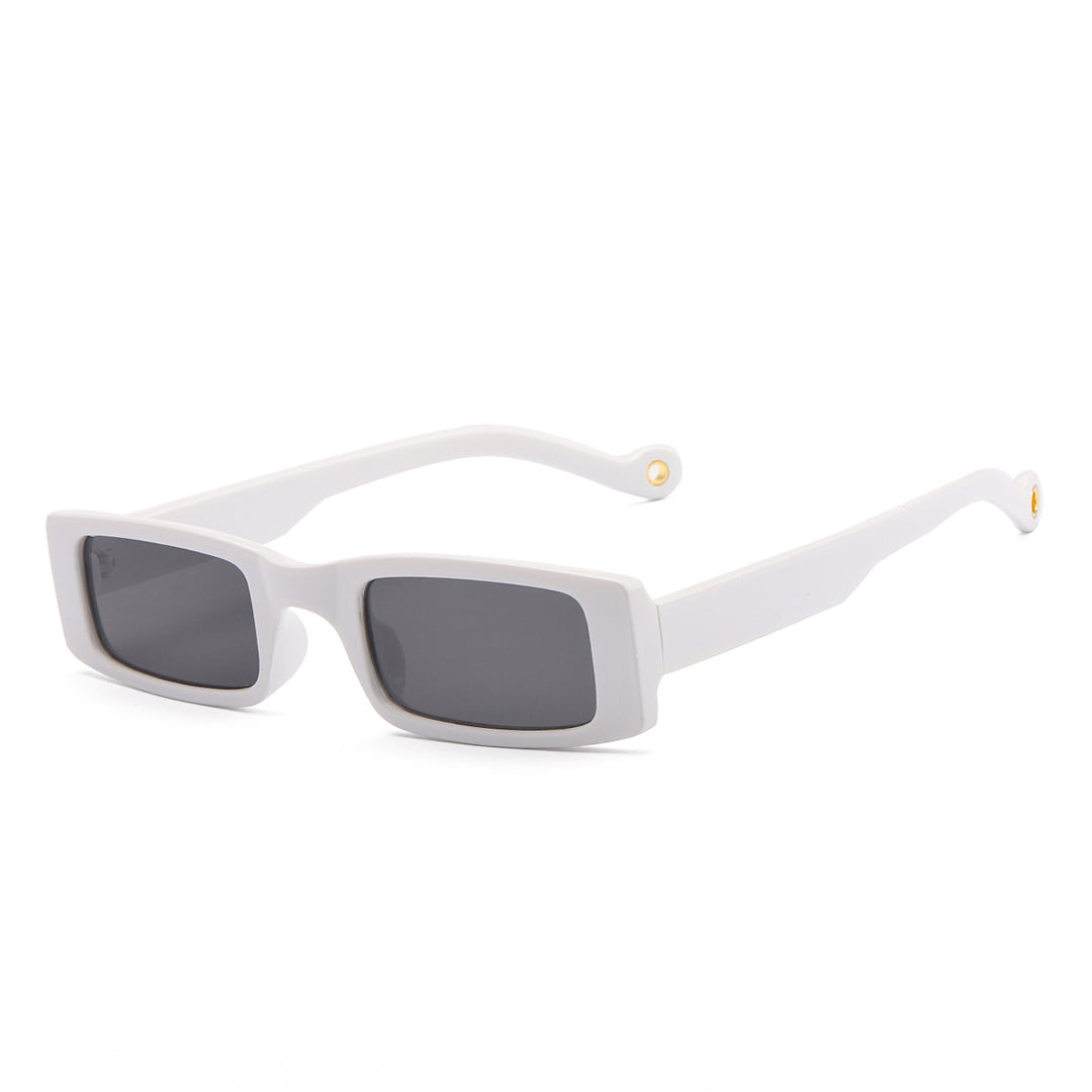 Dame moteriktig solbrille med trendy leopardmønster Luvikno