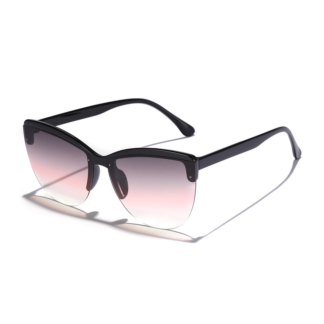 Dame moteriktig solbrille med høyverdig gradientdesign Luvikno