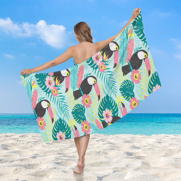Women's beach towel by Luvikno