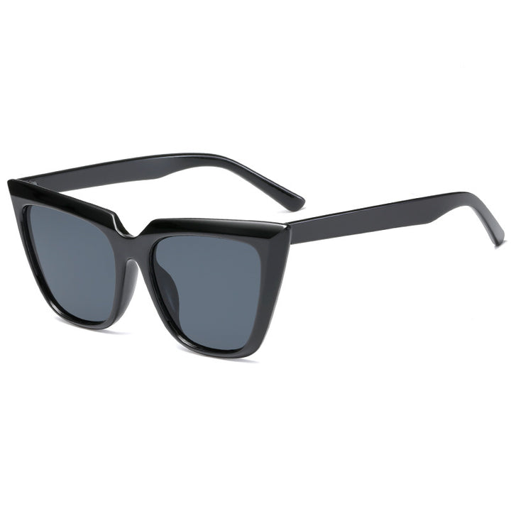 Damer Geometrisk Oversized Solbrille Luvikno