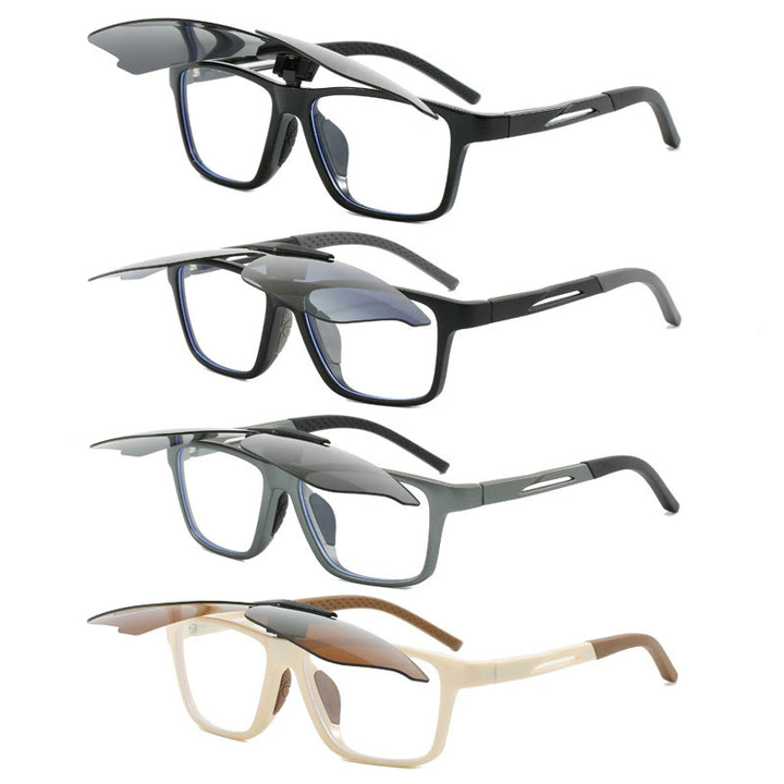 Herre sports solbrille med blændfri teknologi og ergonomisk design Luvikno