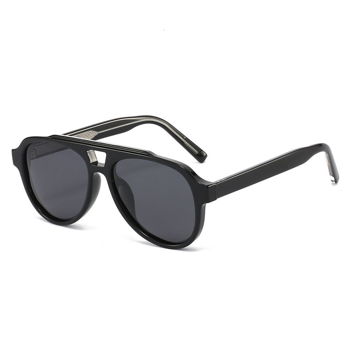 Dame Vintage solbrille med høy kvalitet UV-beskyttelse og moderne skilpaddemønster Luvikno