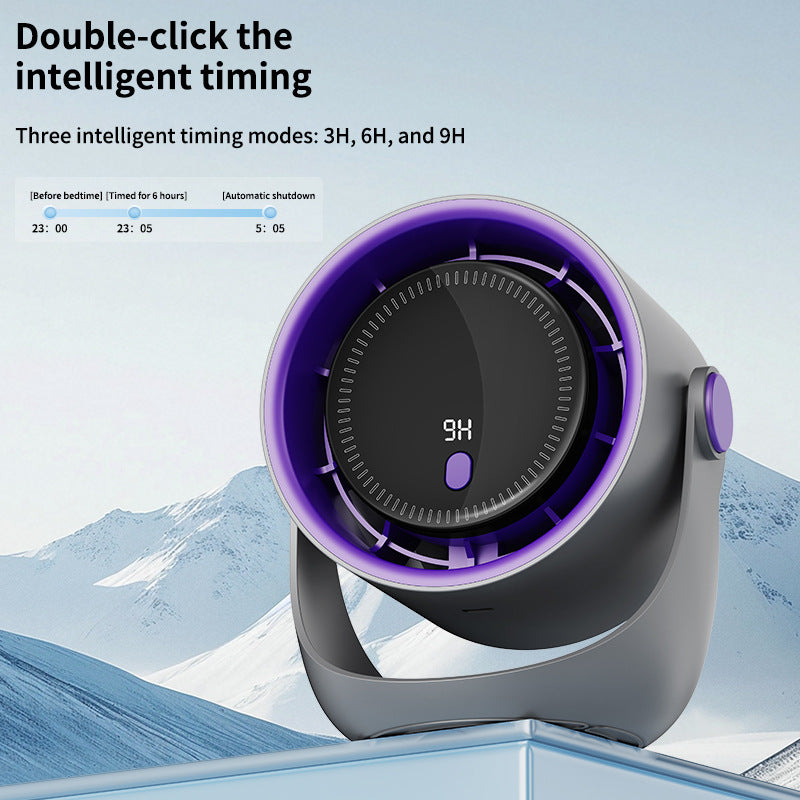 Unisex Digital Air Circulator Vifte Luvikno
