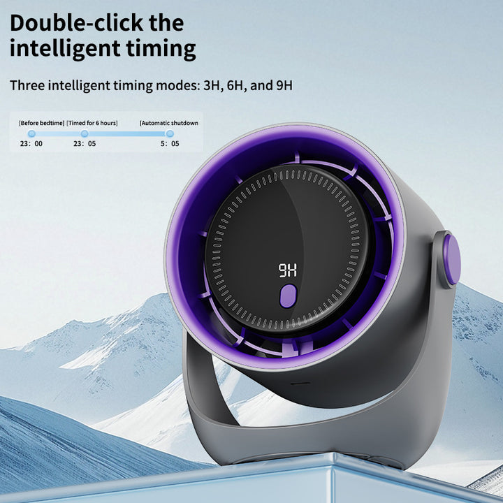 Unisex Digital Air Circulator Vifte Luvikno