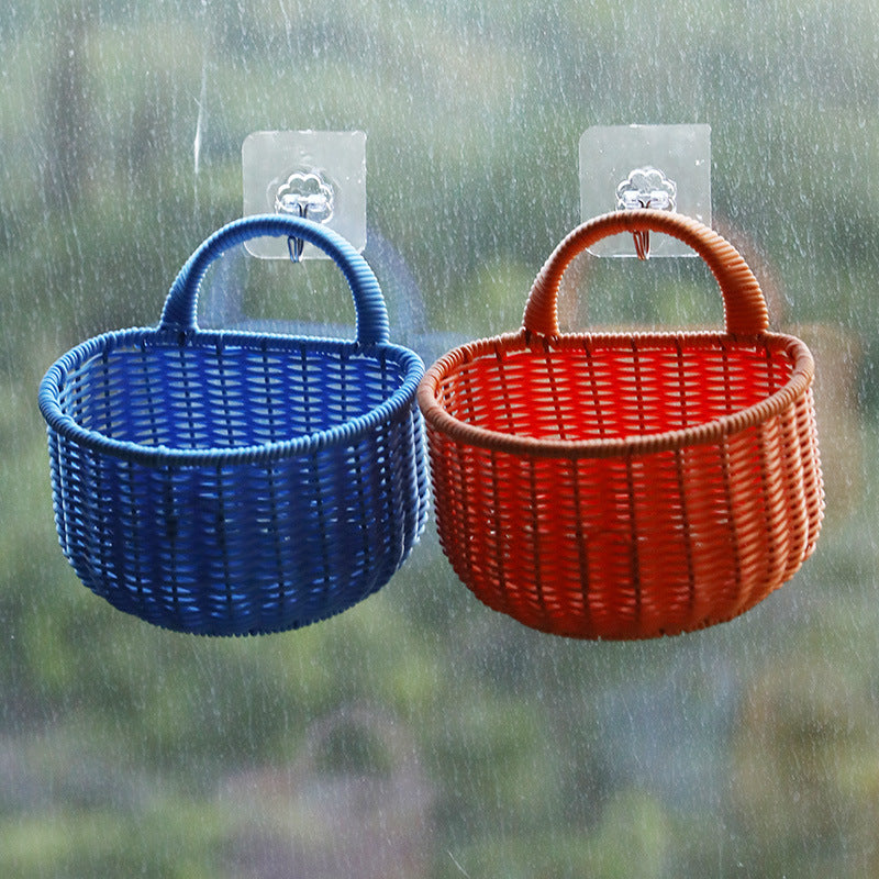 Unisex Praktisk oppbevaringskurv med rundt design Luvikno