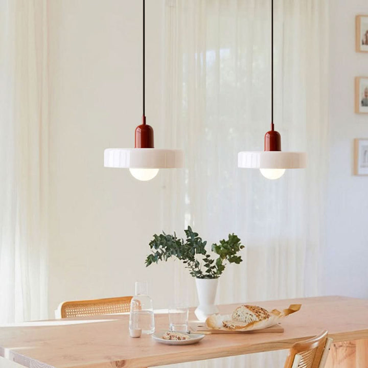 Luvikno | Bauhaus Farget Glass Pendellampe
