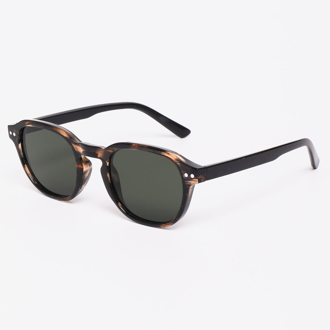 Dame solbrille i stilfullt skilpadde-design Luvikno