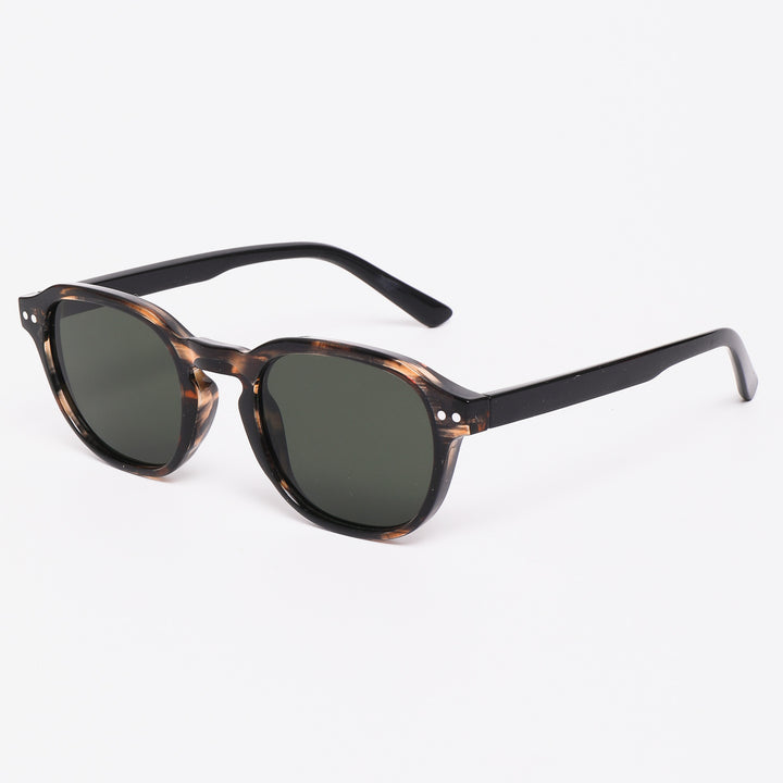 Dame solbrille i stilfullt skilpadde-design Luvikno