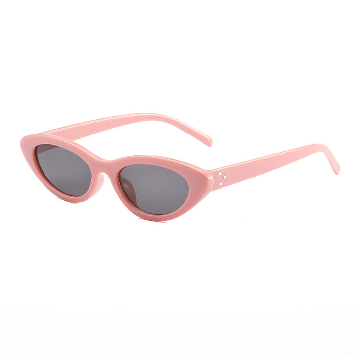 Dame Cat-Eye solbriller i elegant Leo-design Luvikno