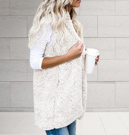 Luvik | Naisille Mukava Liivi Lammasvillimitat