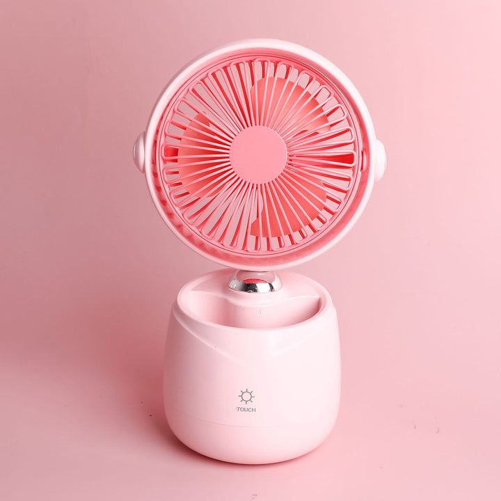 Unisex Bærbar Mini Viftekontakt med Touch-Betjening Luvikno