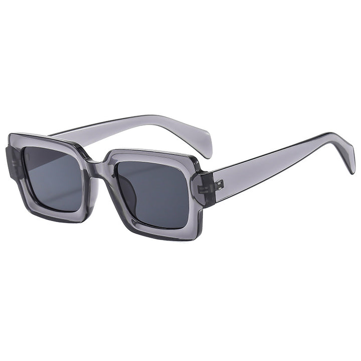 Dame Stilig rektangulær solbrille med elegant rammedesign Luvikno