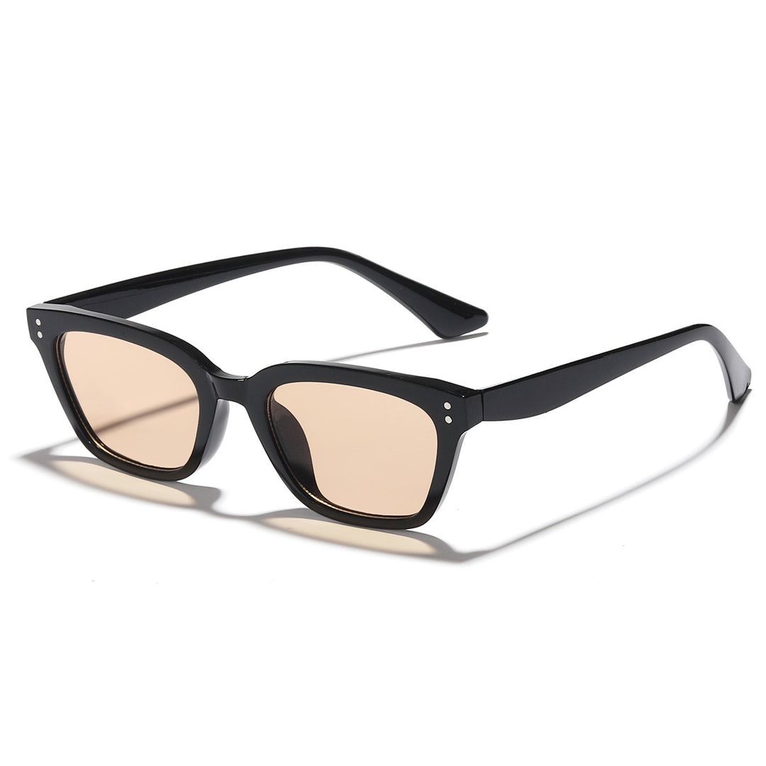 Damer oversized solbriller med moderne, myk fargegradient Luvikno