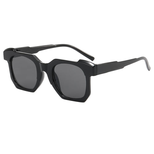 Dame moteriktig solbrille i innovativt heksagon-design Luvikno