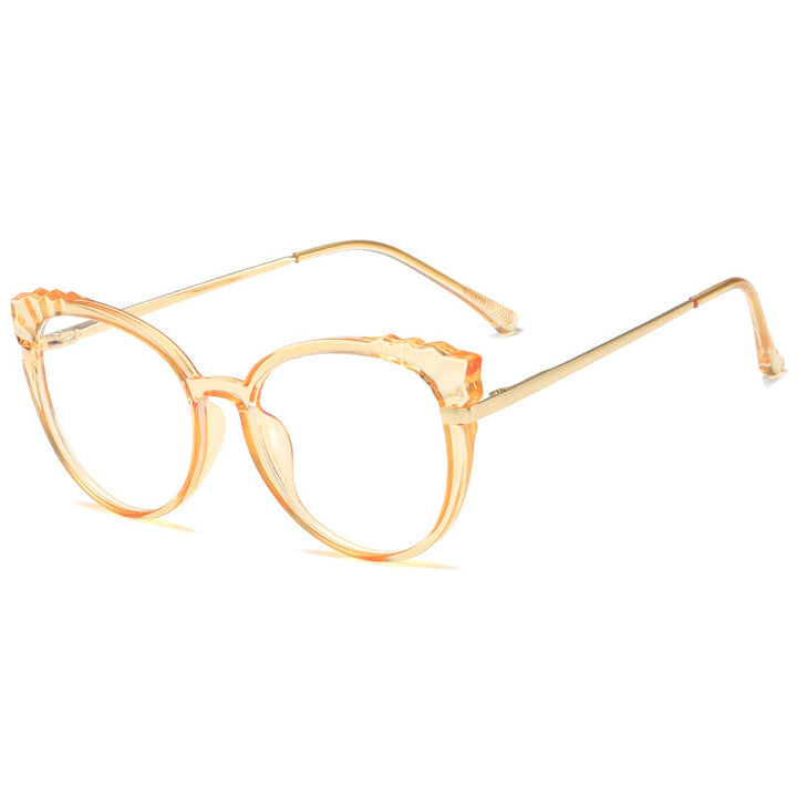 Dame moteriktig brille i elegant cat-eye-stil Luvikno