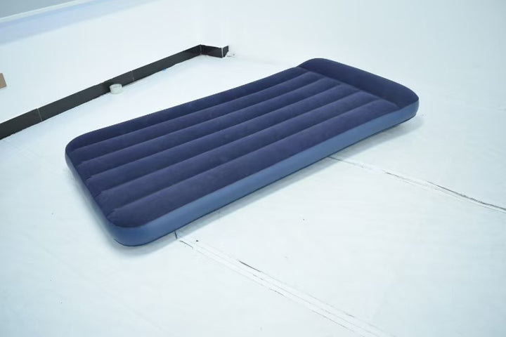 Dame Inflatable Comfort Mattress med Ergonomisk Hode Støtte Luvikno