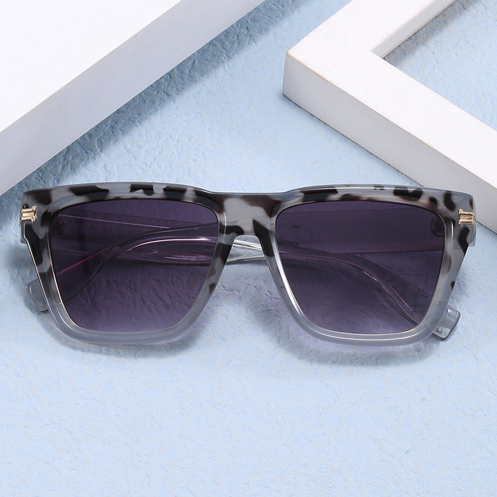 Dame Firkantet Designer Solbrille Luvikno