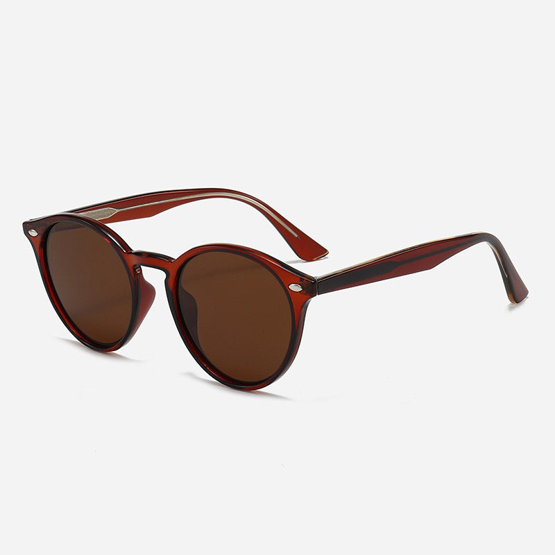 Dame Stilfull rund solbrille Luvikno