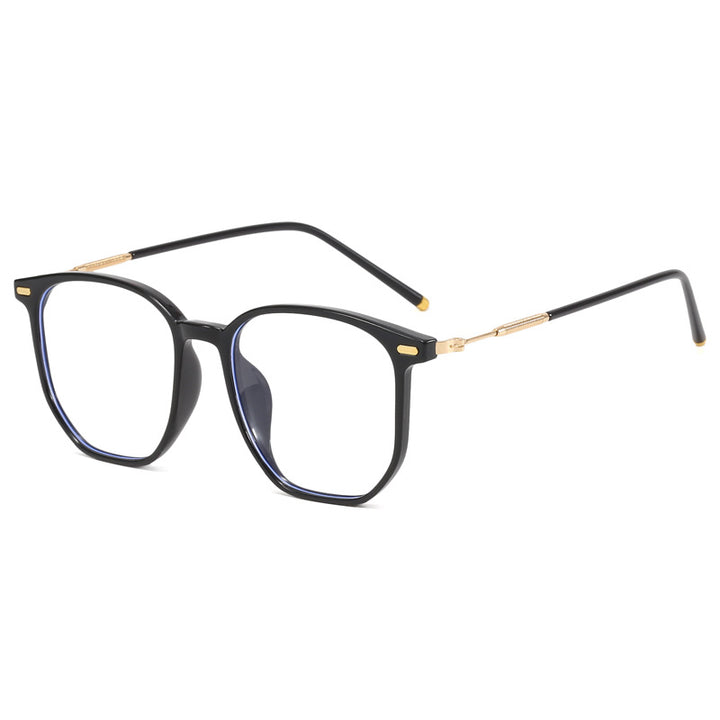 Dame Modisk Brille i tidløs kvadratisk design Luvikno